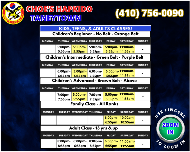 Taneytown Maryland Martial Arts