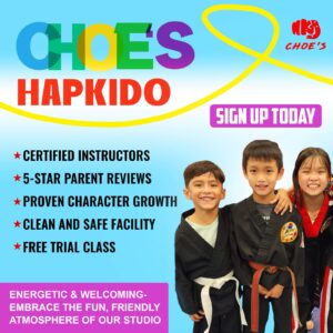 Kids Martial Arts Choes HapKiDo