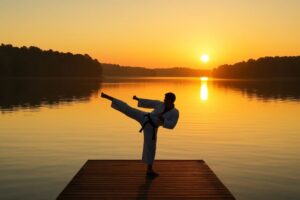 Outdoor Martial Arts Training