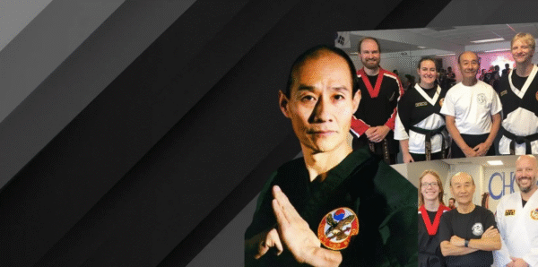 Certified HapKiDo instructors teaching students at Choe’s HapKiDo Flowery, GA