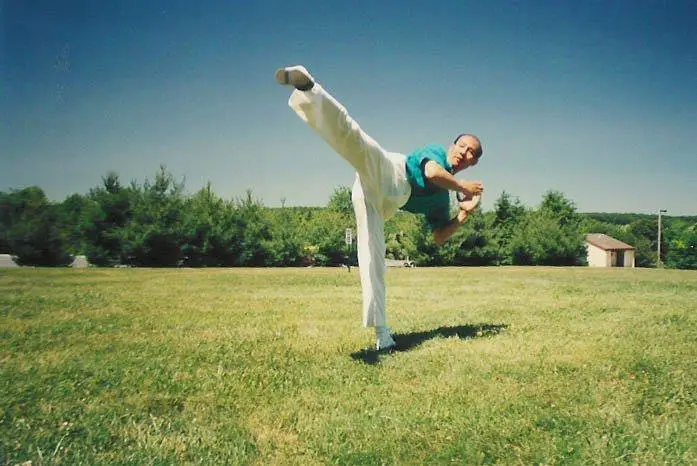 HapKiDo and TaeKownDo Grandmaster Choe HapKiDo Side Kick