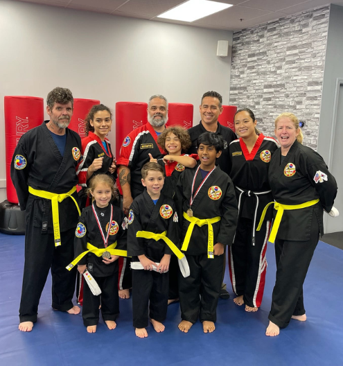 After School Karate Club Family