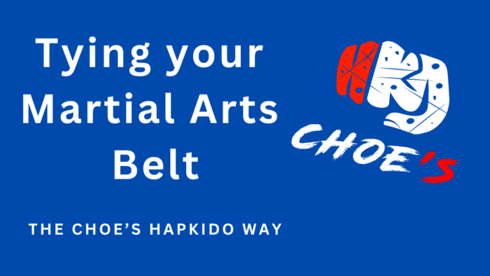 How to tie your hapkido belt